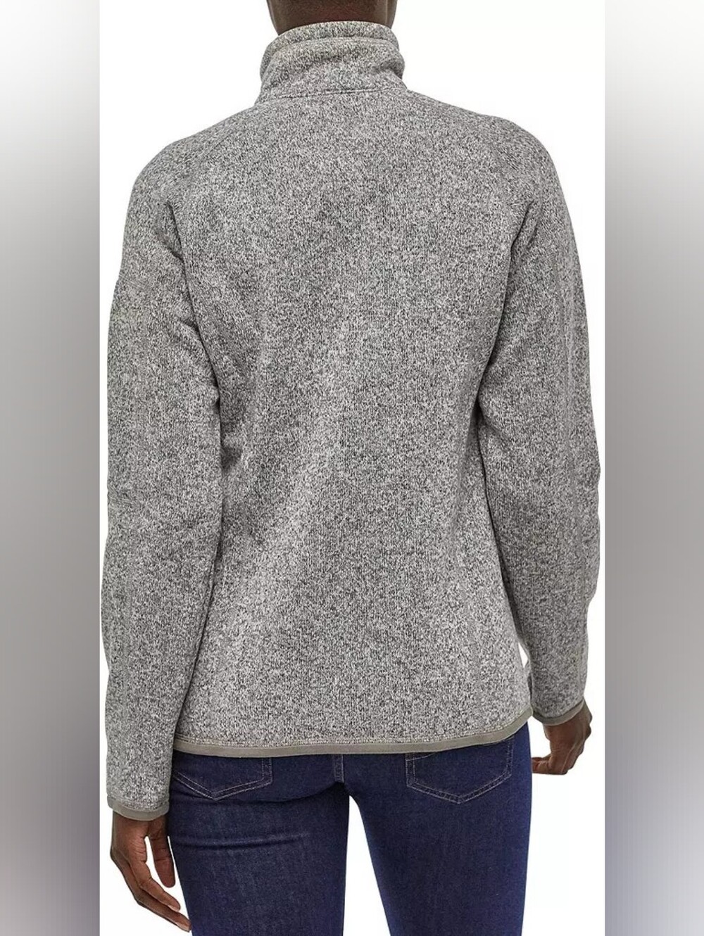 Patagonia Half Zip Fleece Heather Gray Better Sweater - Picture 9 of 12